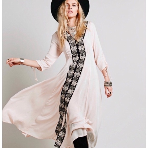 NWOT Free People journey to the horizon maxi dress - Picture 3 of 12